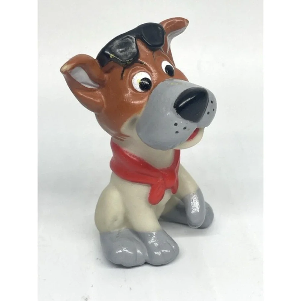 Vintage Disneys Oliver and Company Kids Meal‎ Toys LOT of 4